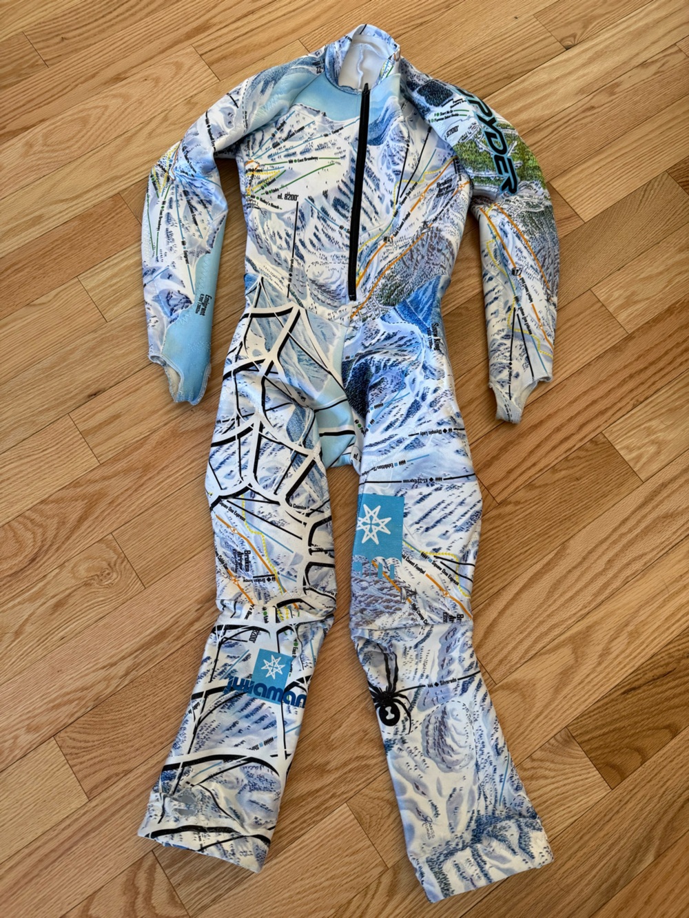 Spyder Kids Padded Ski Race Suit